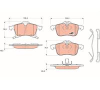 TRW Brake Pads GDB1668