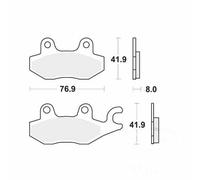 TRW MCB615EC Brake pad set