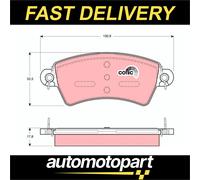 TRW Brake Pads Set Front GDB1385 425203 172103 425484 425152 E172103 23332 23396