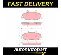 TRW Brake Pads Set Front GDB1572 1134158 1301589 1074971 92VB2K021AE 21470 New