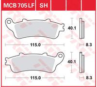 TRW Brake-Pads Sinter With Abe MCB 705 SH - LUCAS