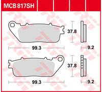 TRW MCB817SH Brake pad set