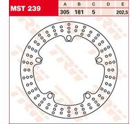 TRW Lucas Brake Disc MST239 - 305mm Fixed - Motorcycle