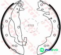 TRW BRAKE SHOE SET GS6237 FOR BMW