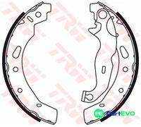 TRW BRAKE SHOE SET GS8787 FOR MAZDA