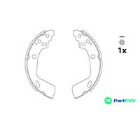 TRW BRAKE SHOE SET GS8818 FOR SUZUKI