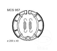 Trw Yamaha Xj 650 84 Rear Brake Shoe Black