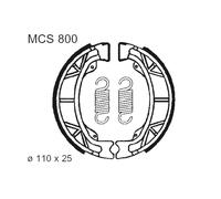 TRW Brake Shoes inc Springs rear For Peugeot Django 50 2T 2015-2023