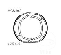 TRW Lucas Brake shoes MCS940