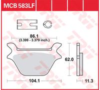 TRW Brakepads Organic BRAKE PADS