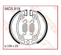 Trw Can Am Ds 50 2x4 04 Rear Brake Shoe