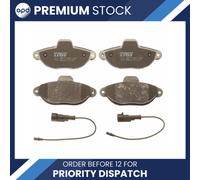 TRW COTEC GDB2041 Brake Pad Set fits Ford Ka Hatchback RU8