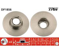 TRW DF1856 Brake disc