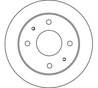 TRW DF4132 Brake disc