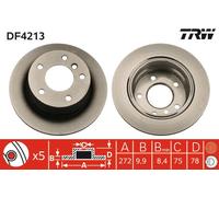 TRW DF4213 Brake disc