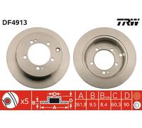 TRW DF4913 Brake disc