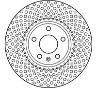 TRW DF6015S Brake disc