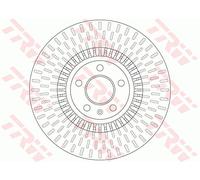 TRW DF6216 Brake Disc for AUDI