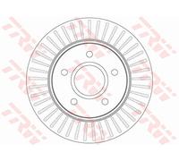 TRW DF6253S Brake Disc for CHRYSLER,DODGE,FIAT