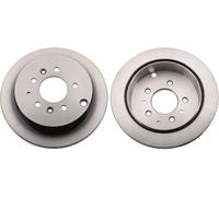 Genuine TRW Vented Painted Brake Discs - Part Number DF6291