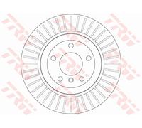 TRW DF6299 Brake disc