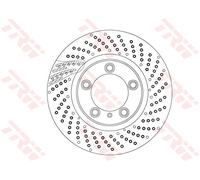 TRW DF6541S Brake Disc for PORSCHE