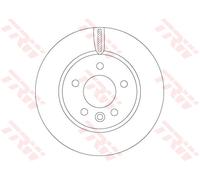 TRW DF6589S Brake Disc for MAN,VW