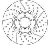 TRW DF6604S Brake disc