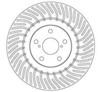 TRW DF6692S Brake Disc for LEXUS,TOYOTA