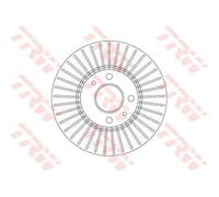 TRW DF6693 Brake disc