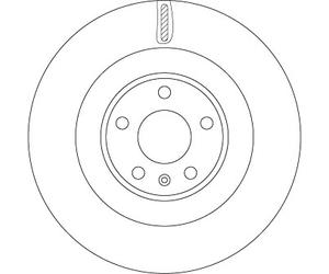 TRW DF6750S Brake Disc for AUDI,VW