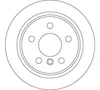 TRW DF6795 Brake Disc for MINI