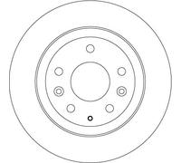 TRW DF6807 Brake disc