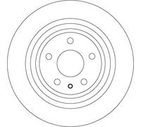TRW DF6809 Brake disc