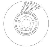TRW DF6890S Brake Disc for BMW