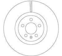 TRW DF6983S Brake disc