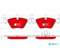 TRW DISC BRAKE BRAKE PAD SET GDB1531DTE FOR BMW MG