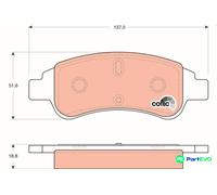 TRW DISC BRAKE BRAKE PAD SET GDB1563 FOR CITROËN PEUGEOT