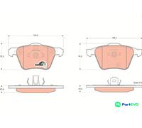 TRW DISC BRAKE BRAKE PAD SET GDB1565 FOR VOLVO