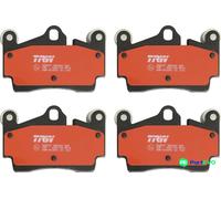 TRW DISC BRAKE BRAKE PAD SET GDB1653DTE FOR AUDI PORSCHE VW