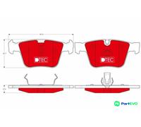 TRW DISC BRAKE BRAKE PAD SET GDB1675DTE FOR MERCEDES-BENZ