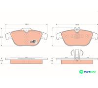 TRW DISC BRAKE BRAKE PAD SET GDB1738 FOR MERCEDES-BENZ