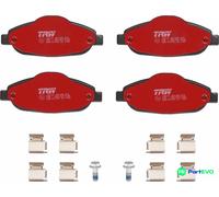 TRW DISC BRAKE BRAKE PAD SET GDB1761DTE FOR PEUGEOT