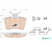 TRW DISC BRAKE BRAKE PAD SET GDB1799 FOR CITROËN PEUGEOT