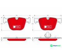 TRW DISC BRAKE BRAKE PAD SET GDB1892DTE FOR BMW
