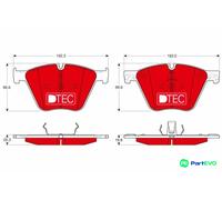 TRW DISC BRAKE BRAKE PAD SET GDB1964DTE FOR BMW