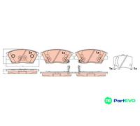 TRW DISC BRAKE BRAKE PAD SET GDB2371