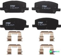 TRW DISC BRAKE BRAKE PAD SET GDB2407 FOR OPEL VAUXHALL