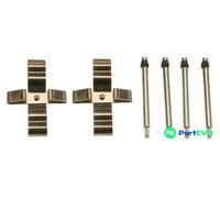 TRW DISC BRAKE PAD ACCESSORY KIT PFK631 FOR MERCEDES-BENZ