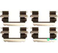 TRW DISC BRAKE PAD ACCESSORY KIT PFK729 FOR FIAT